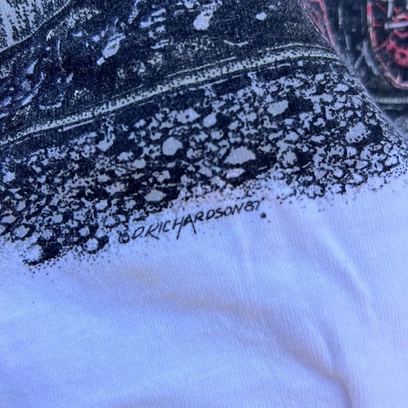 Anvil vintage T-shirt with Truckee train. Rare 1987 - Picture 14 of 16